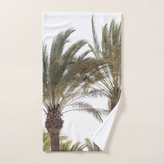 Oriental Palm Trees #1 #tropical #wall #art Bad Handdoek (Handdoek)
