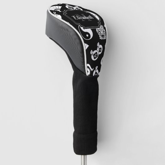 Oriental Pattern Golfheadcover (Schuin)