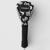 Oriental Pattern Golfheadcover (Voorkant)