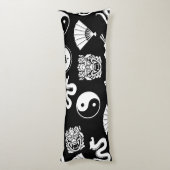 Oriental Pattern Lichaamskussen (Achterkant (Verticaal))