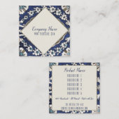 Oriental Pattern - Prijs Label / Label (Voorkant / Achterkant)