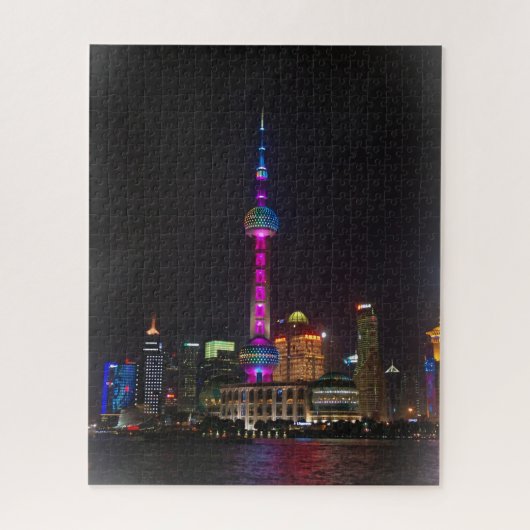 Oriental Pearl Tower - Shanghai - 16 x 20 - 520 pc Legpuzzel (Verticaal)