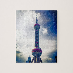 Oriental Pearl Tower - Shanghai - 8 x 10 inch Legpuzzel