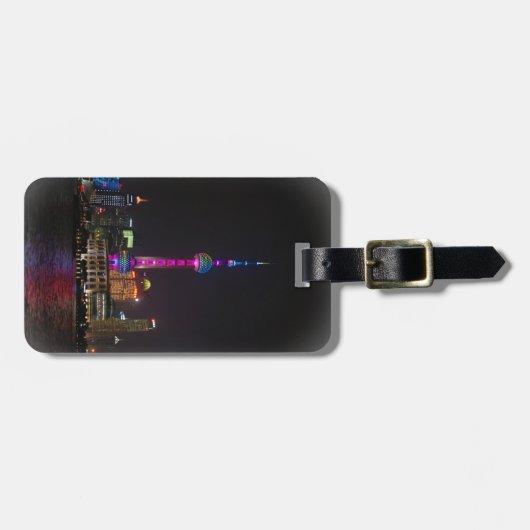 Oriental Pearl Tower - Shanghai - Bagagelabel (Voorkant horizontaal)