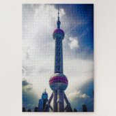 Oriental Pearl Tower - Shanghai China - 20x30 inch Legpuzzel (Verticaal)