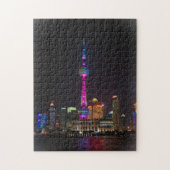 Oriental Pearl Tower - Shanghai, China Legpuzzel (Verticaal)
