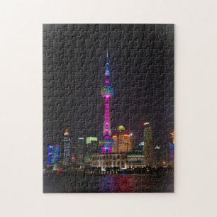 Oriental Pearl Tower - Shanghai, China Legpuzzel