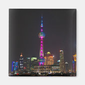 Oriental Pearl Tower - Shanghai, China - Magnet (Voorkant)