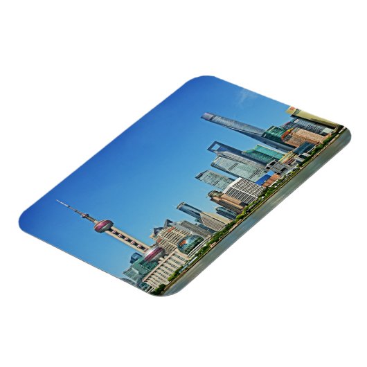 Oriental Pearl Tower - Shanghai, China - Magnet Magneet (Linkerzijde)
