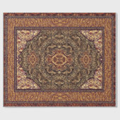 Oriental Persian Brown Cadeaupapier (Vlak)