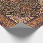 Oriental Persian Brown Cadeaupapier (Hoek)