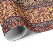 Oriental Persian Brown Cadeaupapier (Rol Hoek)