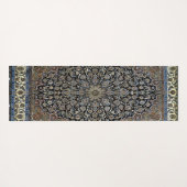 Oriental Persian Carpet Monogram - Gepersonaliseer Yogamat (Achterkant (horizontaal))