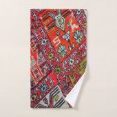 Oriental Persian Pattern, tapijt Bad Handdoek (Handdoek)