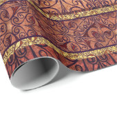Oriental Persian Red Cadeaupapier (Rol Hoek)