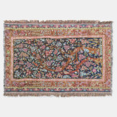 Oriental Persian Turks Floral Pattern Deken (Voorkant)
