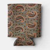 Oriental Persian , Turks paisleypatroon , tapijt Blikjeskoeler (Voorkant)