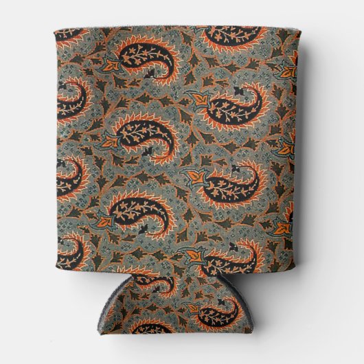 Oriental Persian , Turks paisleypatroon , tapijt Blikjeskoeler (Voorkant)