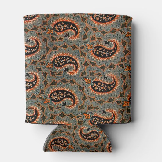 Oriental Persian , Turks paisleypatroon , tapijt Blikjeskoeler (Achterkant)