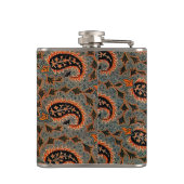 Oriental Persian , Turks paisleypatroon , tapijt Heupfles (Achterkant)