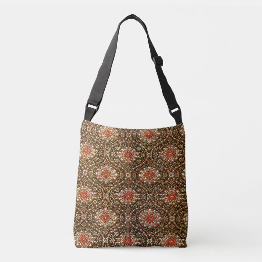 Oriental Persian , Turks Patroon Crossbody Tas (Voorkant)