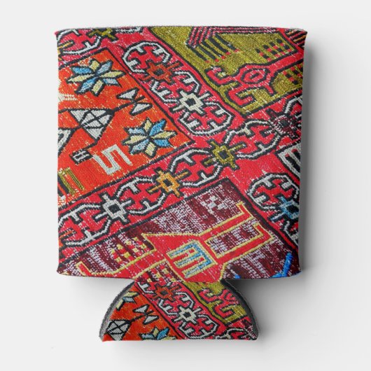 Oriental Persian , Turks Patroon , tapijt Blikjeskoeler (Voorkant)