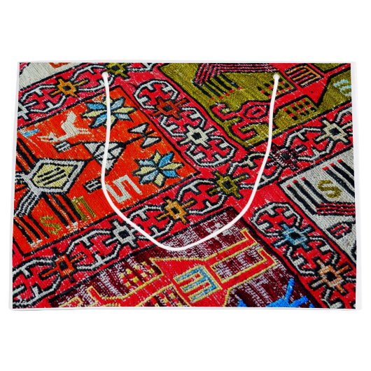 Oriental Persian , Turks Patroon , tapijt Groot Cadeauzakje (Voorkant)