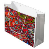 Oriental Persian , Turks Patroon , tapijt Groot Cadeauzakje (Voorkant Gekanteld)