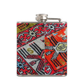 Oriental Persian , Turks Patroon , tapijt Heupfles (Achterkant)