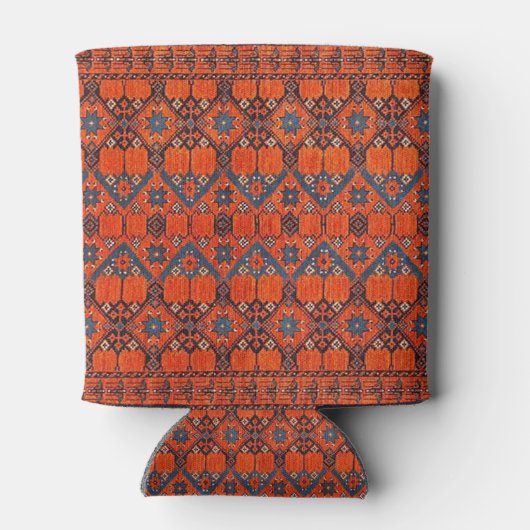 Oriental Persian , Turks patroontapijt Blikjeskoeler (Achterkant)