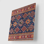 Oriental Persian Turks Pattern Rug Vierkante Klok (Hoek)