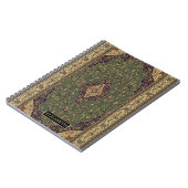 Oriental Persian Turks Rug , Lijst Notitieboek (Linkerzijde)