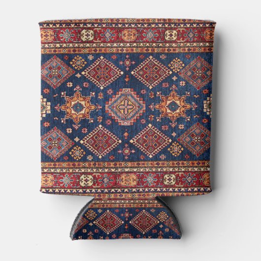 Oriental Persian Turks Rug Pattern Blikjeskoeler (Voorkant)