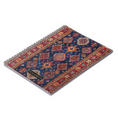 Oriental Persian Turks Rug Pattern , Lijst Notitieboek (Linkerzijde)