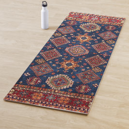 Oriental Persian Turks Rug Pattern Yogamat