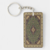 Oriental Persian Turks Rug Sleutelhanger (Voorkant)