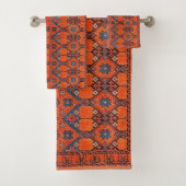 Oriental Persian Turks tapijt Bad Handdoek (Insitu)