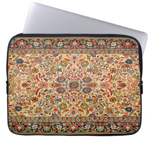 Oriental Persian Turks tapijt Laptop Sleeve