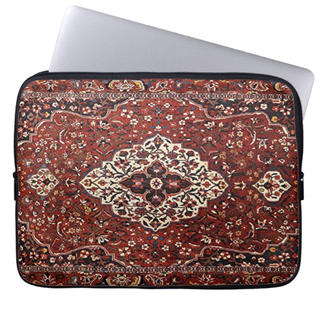 Oriental Persian Turks tapijt Laptop Sleeve (Voorkant)