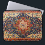 Oriental Persian Turks tapijt Patroon Laptop Sleeve<br><div class="desc">Antiek Perzisch patroon.</div>
