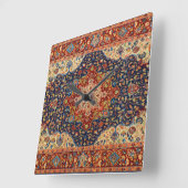 Oriental Persian Turks tapijt Patroon Vierkante Klok (Hoek)