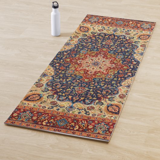 Oriental Persian Turks tapijt Patroon Yogamat (In situ)