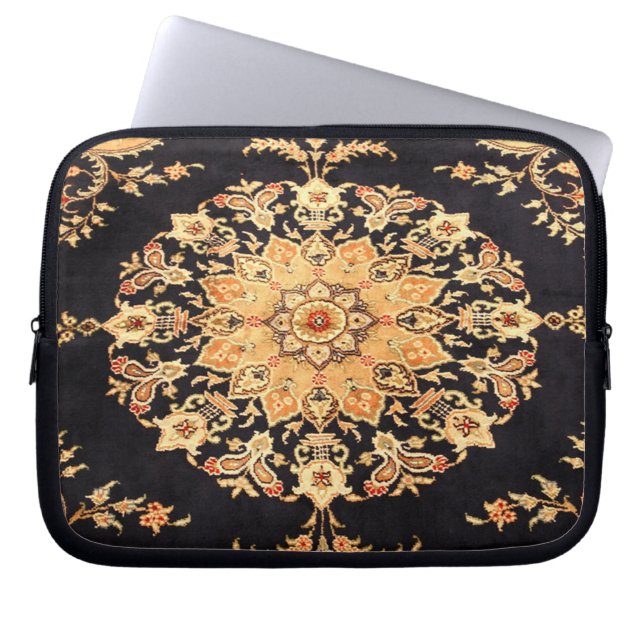 Oriental Persian Turks tapijttapijt Laptop Sleeve (Voorkant)