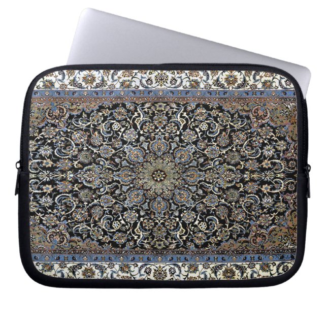 Oriental Persian Turks tapijttapijt Laptop Sleeve (Voorkant)
