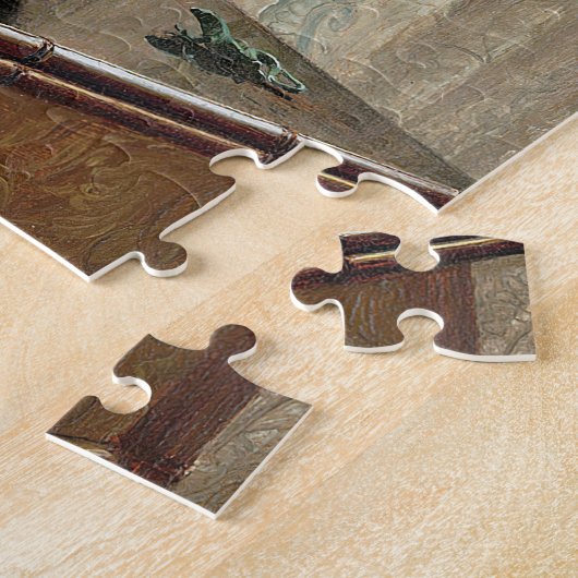 Oriental Poppy en Coleus | Jessica Hayllar Legpuzzel (Zijkant)