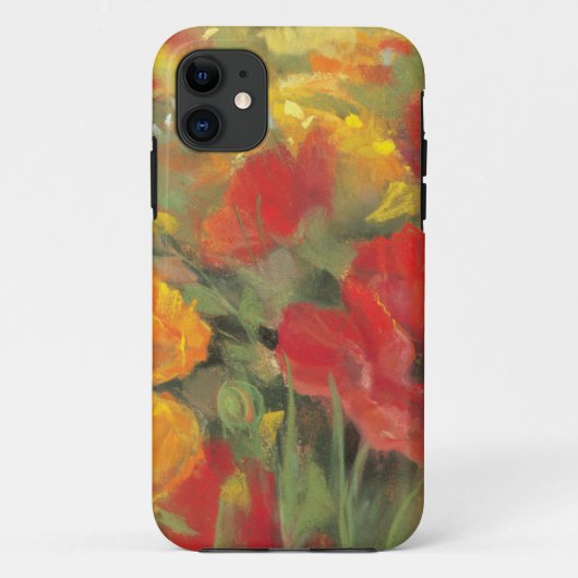 Oriental Poppy Field Case-Mate iPhone Case (Achterkant)