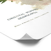 Oriental Poppy (Papaver orientale) Poster (Hoek)