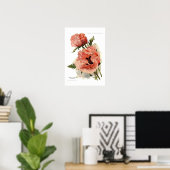 Oriental Poppy (Papaver orientale) Poster (Thuiskantoor)