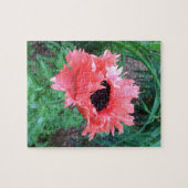 Oriental POPPY "Pink Ruffles" — Legpuzzel (Horizontaal)