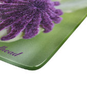 Oriental Poppy Seed Head Floral Snijplank (Hoek)